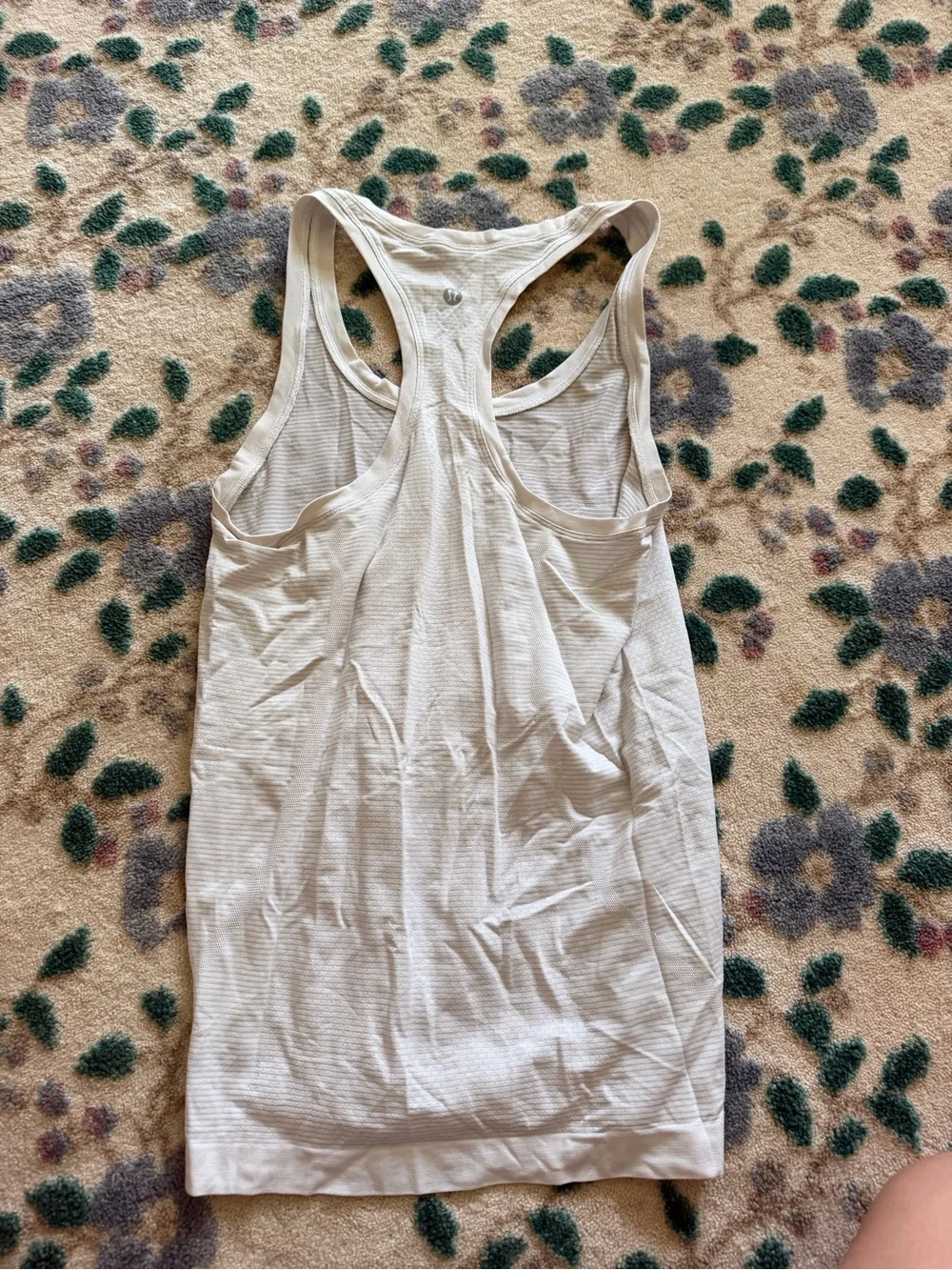 lululemon athletica White Racerback Tank
